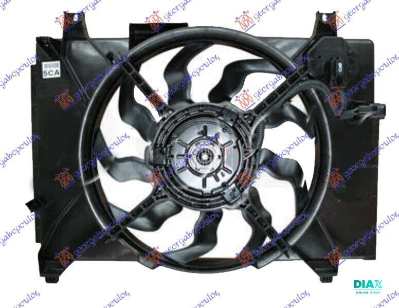 VENTILATOR KOMPLET (1.5 CRDi D za Hyundai Accent od 2006. do 2011. god.