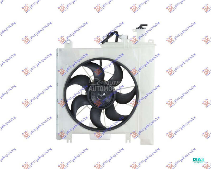 VENTILATOR KOMPLET (1.0cc BENZ za Peugeot 107 od 2012. do 2014. god.