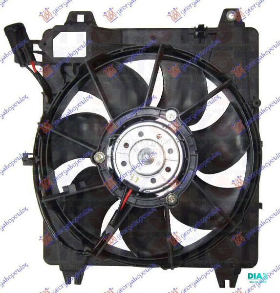 VENTILATOR KOMPLET (1.4 DIZEL) za Peugeot 107 od 2006. do 2012. god.