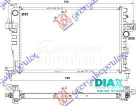 HLADNJAK MOTORA 1.3CDTi 1.7DTi za Opel Corsa C od 2000. do 2006. god.