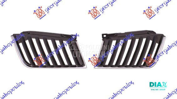 PVC MASKA HROM (4 VRATA) (DUPL za Mitsubishi L200 od 2006. do 2010. god.