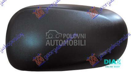 POKLOPAC RETROVIZORA CRNI za Renault Modus od 2005. do 2008. god.