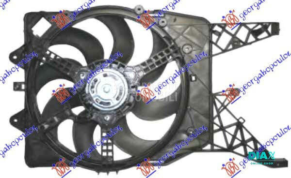 VENTILATOR KOMPLET (1.4/1.6 TU za Opel Corsa D od 2006. do 2015. god.