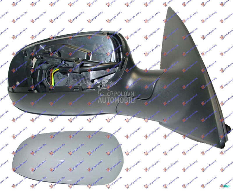 RETROVIZOR ELEKTRICNI SA GREJA za Opel Corsa C od 2000. do 2006. god.