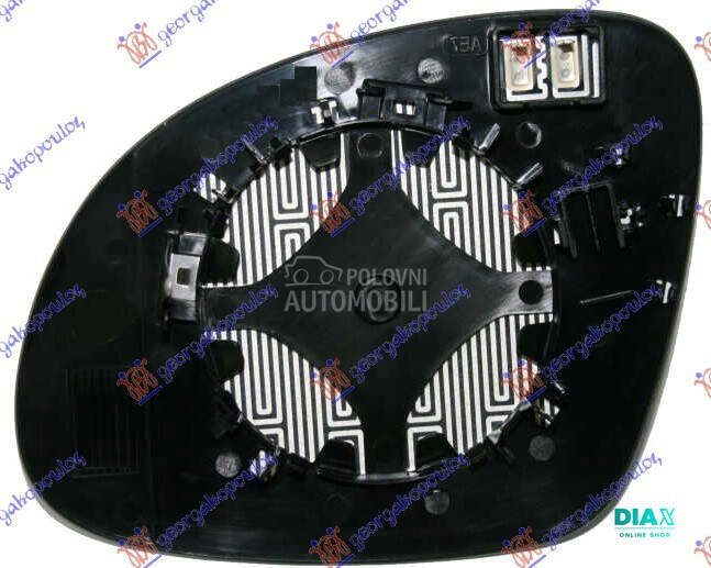 STAKLO RETROVIZORA SA GREJACEM za Volkswagen Tiguan od 2007. do 2011. god.