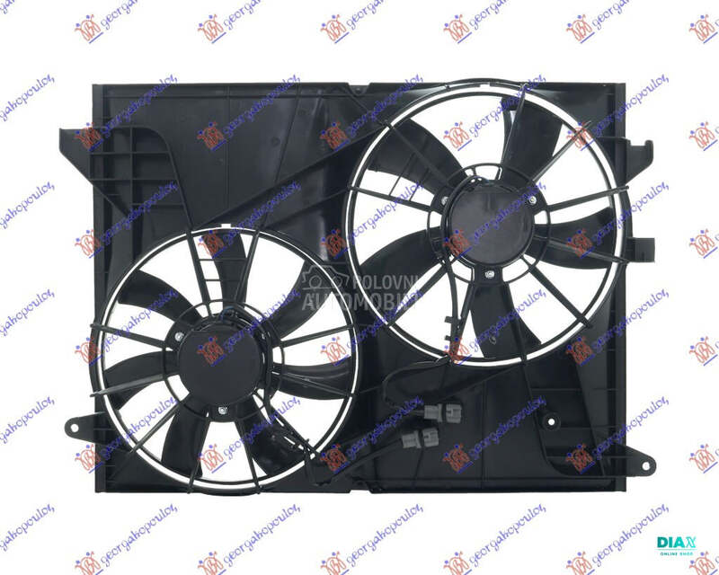 VENTILATOR KOMPLET (BENZIN) za Opel Antara od 2006. do 2015. god.
