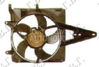 VENTILATOR HLADNJAKA KOMPLET ( za Fiat Strada od 1999. do 2005. god.