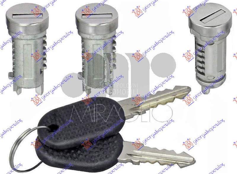 CILINDAR BRAVE SET (SA KLJUCEM za Fiat Panda od 1986. do 2003. god.