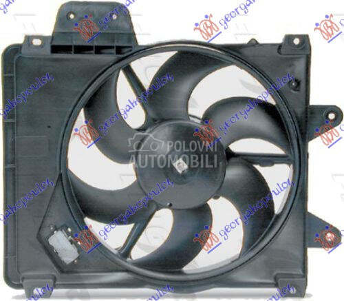 VENTILATOR KOMPLET (GT TURBO 1 za Fiat Punto od 1996. do 1999. god.