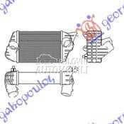HLADNJAK INTERKULERA 1.9 JTD za Fiat Stilo od 2001. do 2006. god.