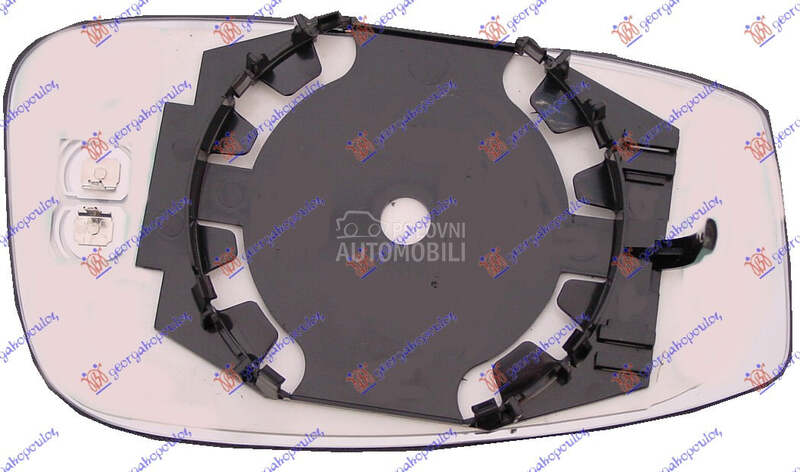 STAKLO RETROVIZORA SA GREJACEM za Fiat Panda od 2003. do 2014. god.
