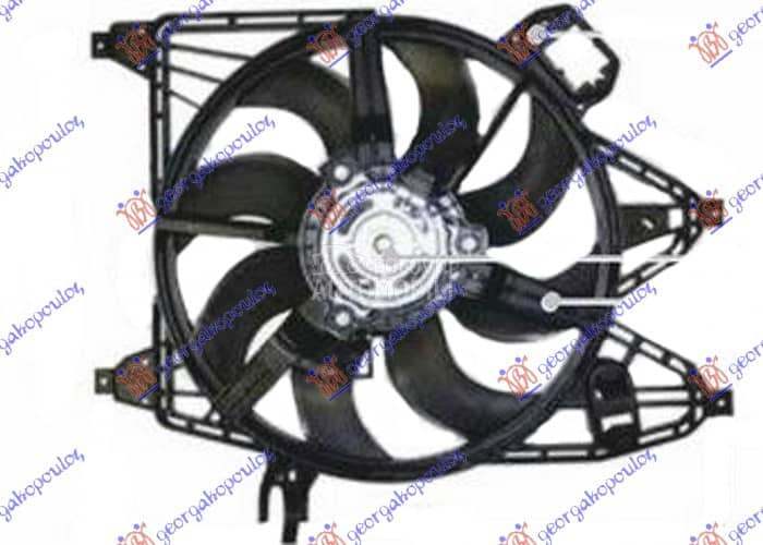 VENTILATOR KOMPLET... za Renault Kangoo od 2003. do 2008. god.