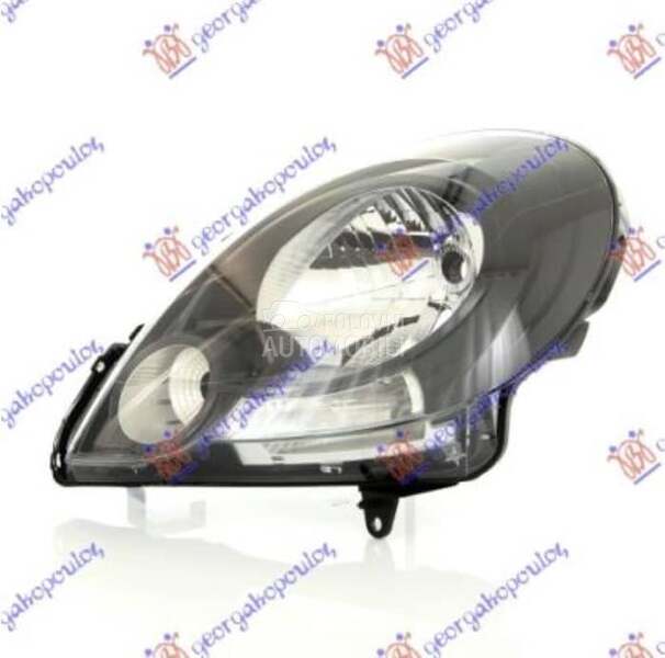 FAR ELEKTRICNI CRNI Levo za Renault Kangoo od 2008. do 2013. god.