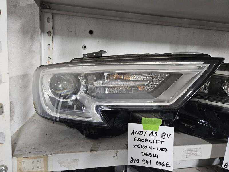 A3 8V FACELIFT XENON LED FAR za Audi A3 od 2016. do 2020. god.