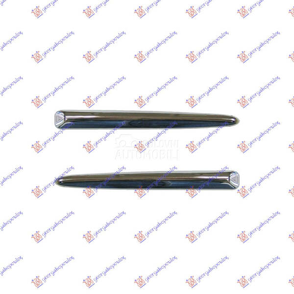 LAJSNA HAUBE HROM (SET) za Fiat Seicento od 2001. do 2006. god.