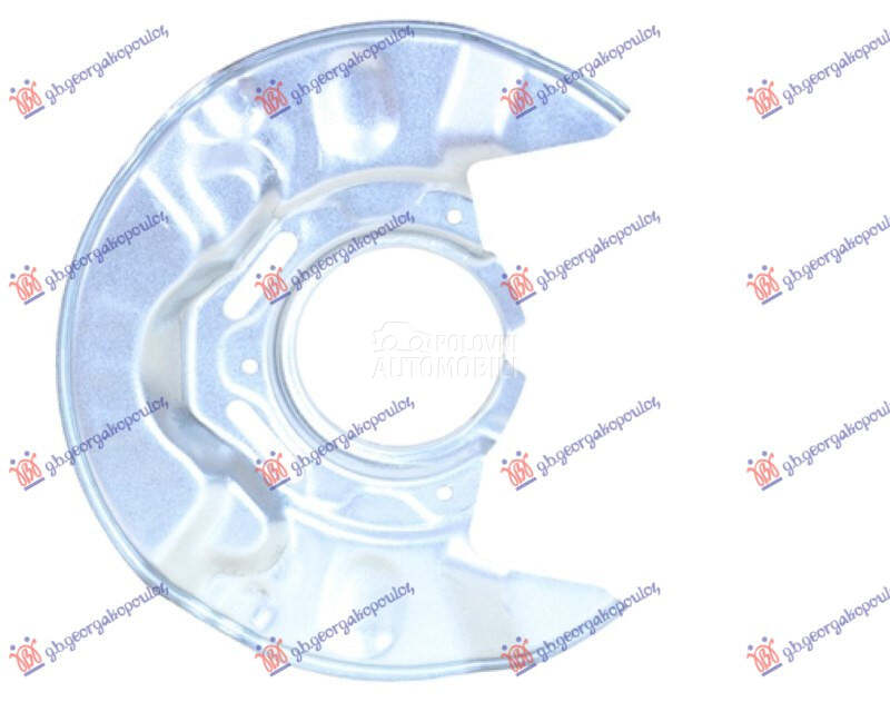 ZASTITA PREDNJEG KOCIONOG DISK za Toyota Corolla od 2002. do 2006. god.