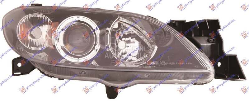 FAR ELEKTRICNI 4 VRATA Desno za Mazda 3 od 2004. do 2008. god.
