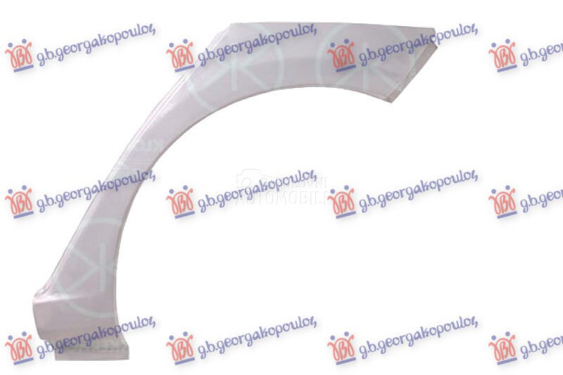 RUB 5 VRATA za Mazda 2 od 2007. do 2014. god. - 045108732