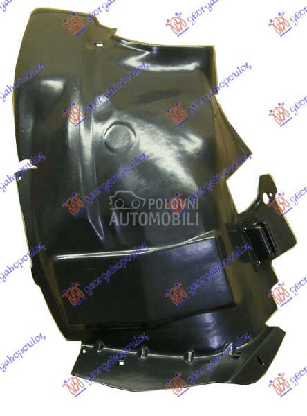 POTKRILO (PREDNJI DEO) PLASTIC za Renault Megane od 1996. do 1999. god.
