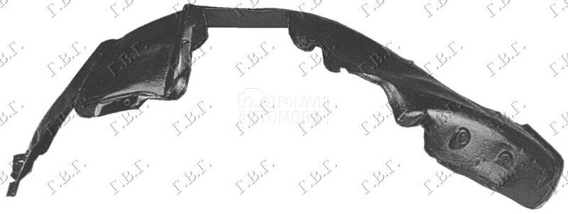 POTKRILO PLASTICNO za Opel Astra F od 1995. do 1998. god.