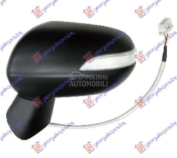 RETROVIZOR ELEKTRICNI SA GREJA za Honda Jazz od 2001. do 2008. god.
