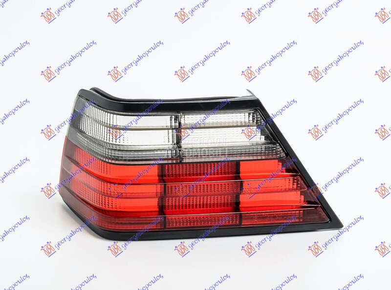 STAKLO STOP LAMPE ZATAMNJENO za Mercedes Benz E Klasa od 1985. do 1992. god.