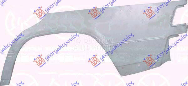 ZADNJI BLATOBRAN (POLOVINA) za Mercedes Benz 190 od 1984. do 1993. god.