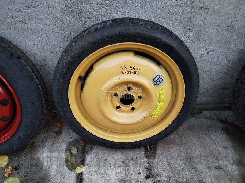 Ćopa rezervni tocak 16 coli za Fiat 500, 500L