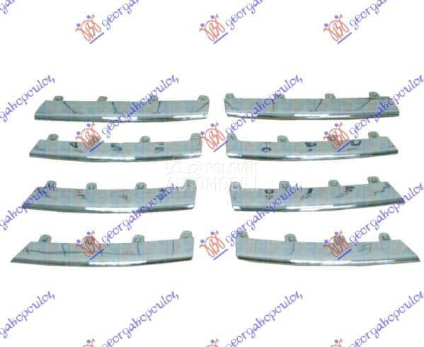 LAJSNA PVC MASKE HROM za Volkswagen Golf 5 od 2007. do 2009. god.