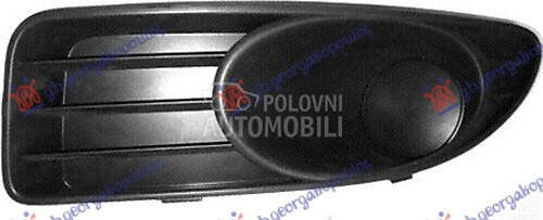 RESETKA PREDNJEG BRANIKA CRNA za Fiat Linea od 2007. do 2013. god.