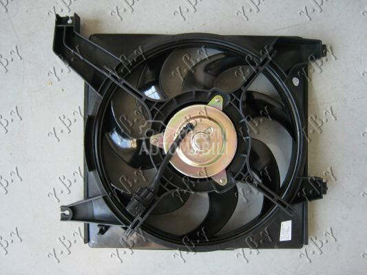 VENTILATOR HLADNJAKA KOMPLET ( za Hyundai Elantra od 2004. do 2007. god.