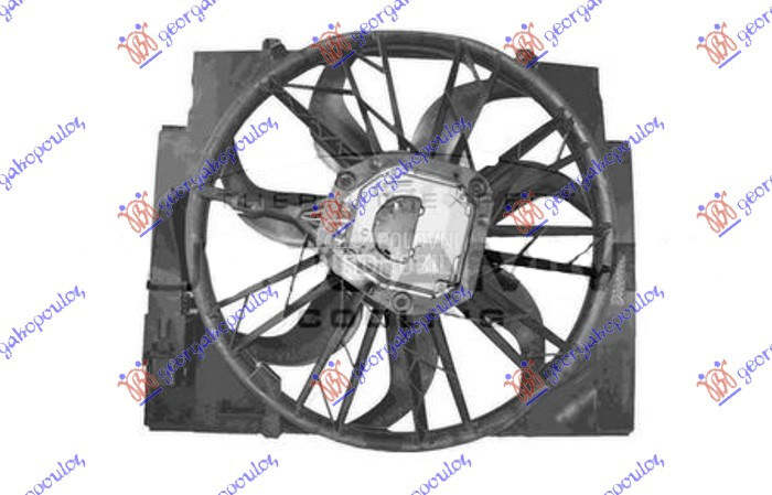 VENTILATOR KOMPLET (2.0/2.5-3. za BMW Serija 6 od 2004. do 2011. god.