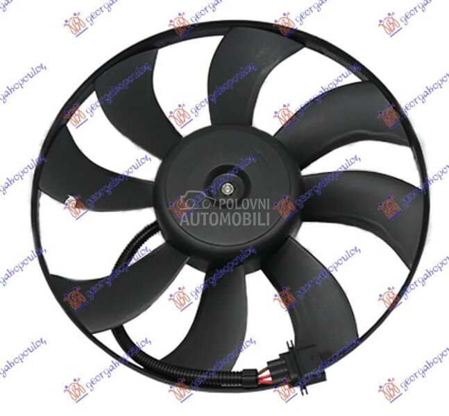 VENTILATOR (MOTORELISA) za Škoda Fabia od 2010. do 2014. god.
