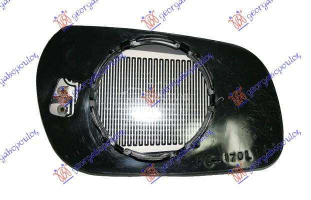 STAKLO RETROVIZORA SA GREJACEM za Citroen Xsara od 2000. do 2004. god.