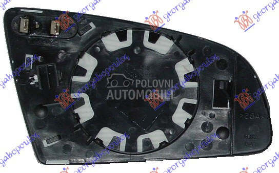 STAKLO RETROVIZORA SA GREJACEM za Audi A4 od 2004. do 2007. god.