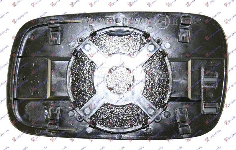 STAKLO RETROVIZORA (KONVEKSNO) za Volkswagen Caddy od 1996. do 2004. god.