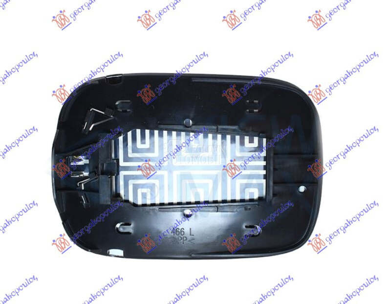 STAKLO RETROVIZORA SA GREJACEM za Volvo V70 od 2007. do 2013. god.