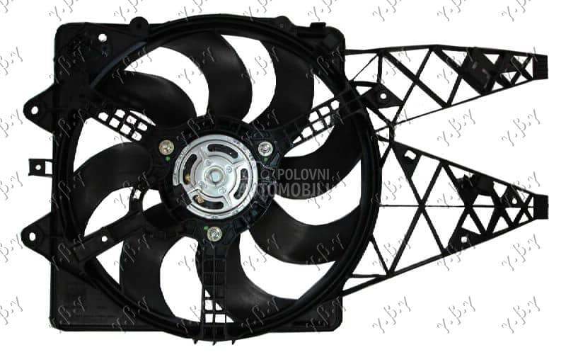 VENTILATOR KOMPLET... za Fiat Punto od 2005. do 2012. god.