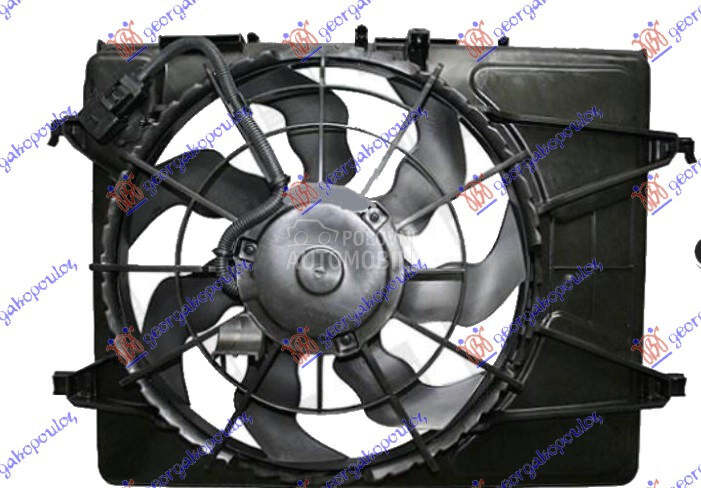VENTILATOR KOMPLET (1.4/1.6 BE za Kia cee`d od 2010. do 2013. god.