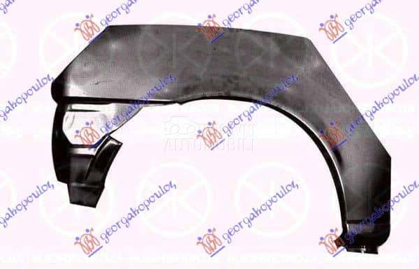 RUB 2 VRATA Desno za Ford Fiesta od 1999. do 2002. god.