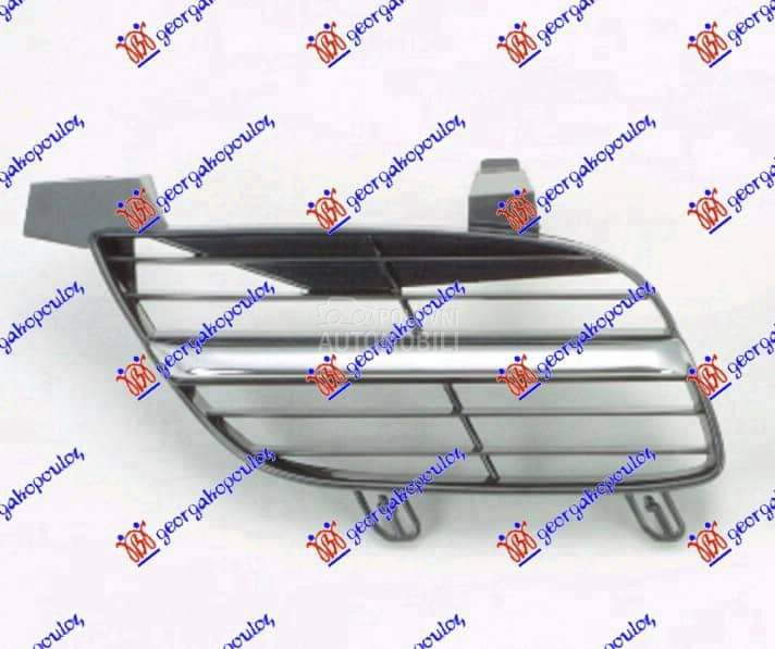 PVC MASKA HROM/CRNA -02 Desno za Nissan Almera od 2000. do 2006. god.