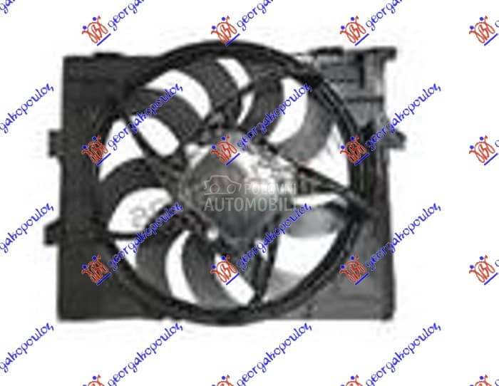 VENTILATOR KOMPLET... za BMW Serija 1 od 2015. do 2019. god.