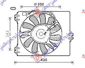 VENTILATOR (1.9 JTD-DDiS) za Suzuki SX4 od 2007. do 2013. god.
