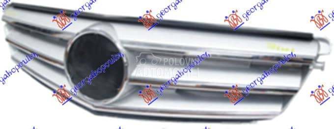PVC MASKA SREBRNA/HROM za Mercedes Benz C Klasa od 2011. do 2014. god.