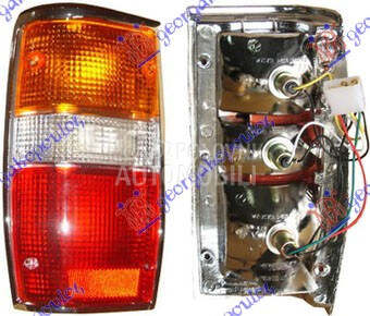 STOP LAMPA KOMPLET (CRNI OKVIR za Mitsubishi L200 od 1993. do 1996. god.
