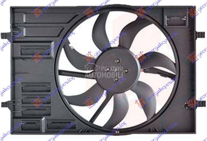 VENTILATOR KOMPLET (BENZIN/DIZ za Seat Ateca od 2016. do 2020. god.