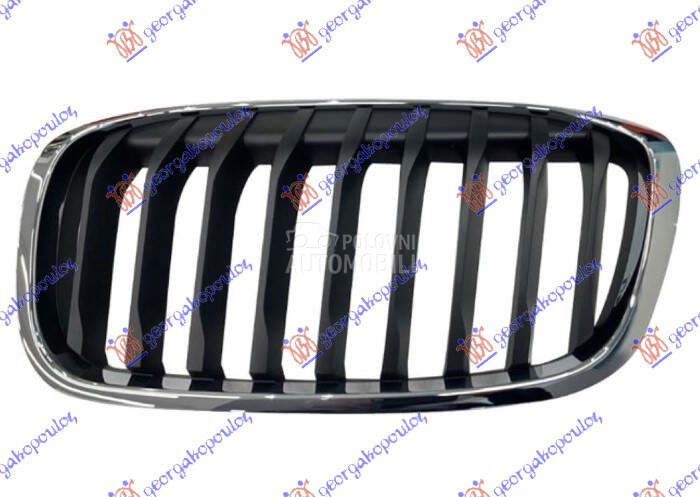 PVC MASKA HROM/CRNA (BASIC) za BMW Serija 2 od 2017. do 2021. god.