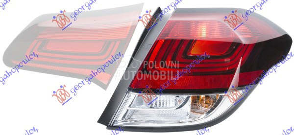STOP LAMPA SPOLJASNJA 2015- (H za Citroen C4 od 2011. do 2020. god.