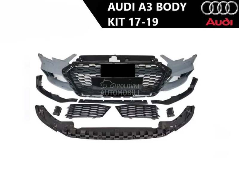 Body kit za Audi A3 od 2017. do 2019. god.