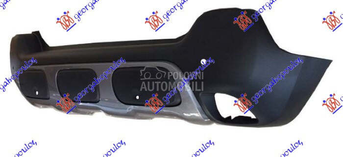 ZADNJI BRANIK DONJI CRNI (SIVA za Citroen C3 Aircross od 2021. do 2025. god.